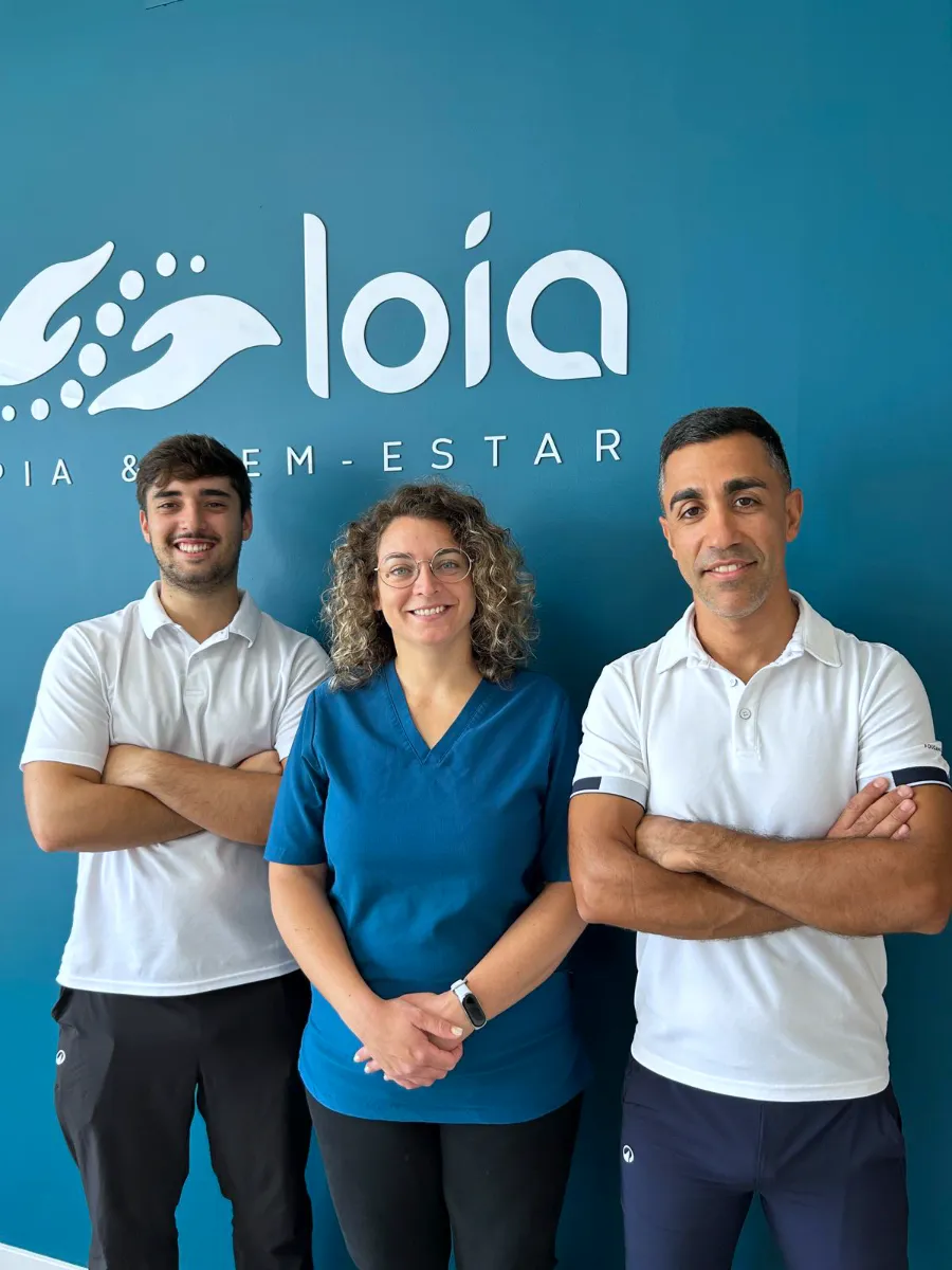 Fisioloia - Equipa - Nuno Loia - Sónia Teodoro - João Ferreira